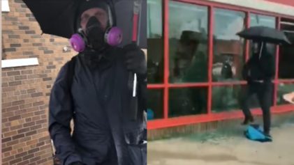 St. Paul Police Accused of Sabotaging George Floyd Protests After White Man Randomly Vandalizes AutoZone Store with Hammer