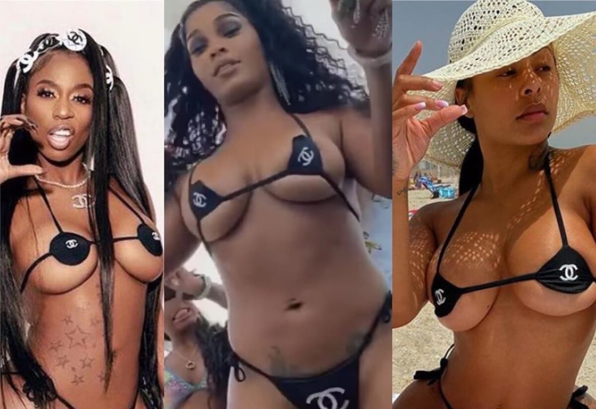 Who Wore It Best?: Kash Doll, Joseline Hernandez and Alexis Skyy Sport  Chanel Bikini