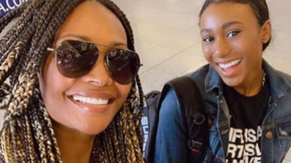Mini You and Leon': Cynthia Bailey's Pic with Daughter Noelle Robinson Has Fans Debating Over Who the Young Model Favors More