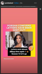 Porsha Williams Seemingly Reacts to Eva Marcille Departing from 'RHOA'