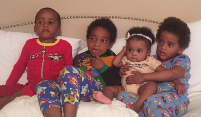 Bless These Babies': Angela Simmons Shares Sweet Snap of Son SJ and Family