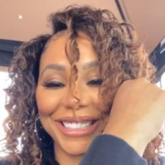This Is the Look Maâ€™am': Tamar Braxton's Curly Hair Leaves Fans In Love
