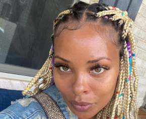 Slick With It': Eva Marcille Shows Off Her Baby Hairs