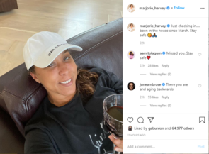 'And You Still Look Fabulous': Marjorie Harvey Goes Makeup-Free, Fans