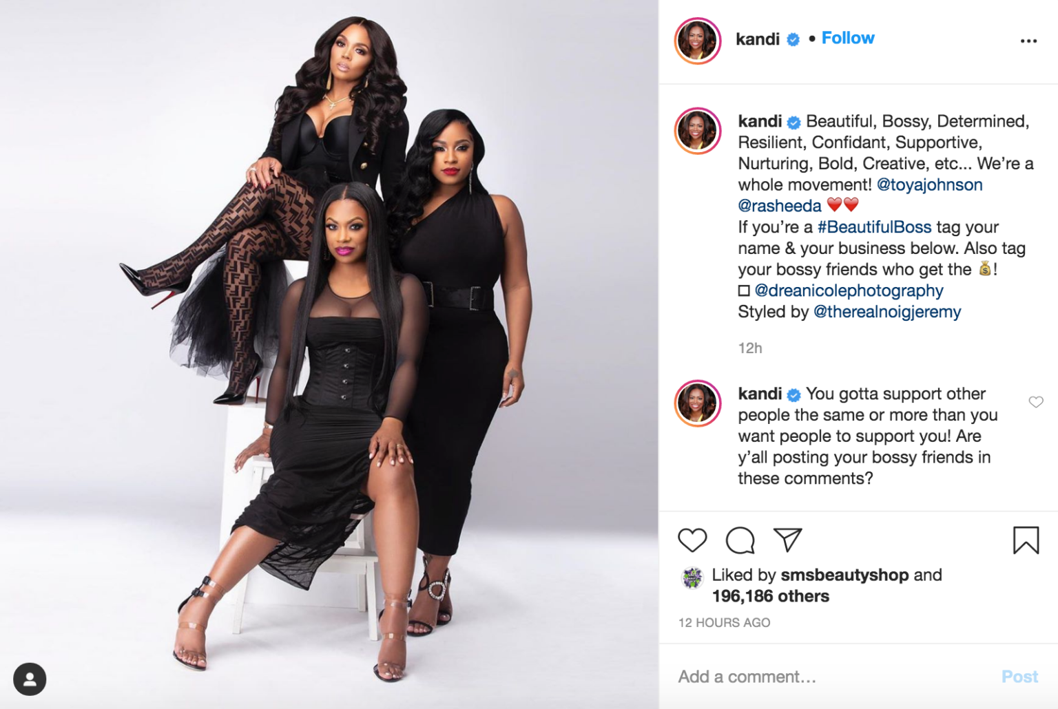 '3 the Hard Way' 'Beautiful Bosses' Kandi Burruss, Toya Johnson, and