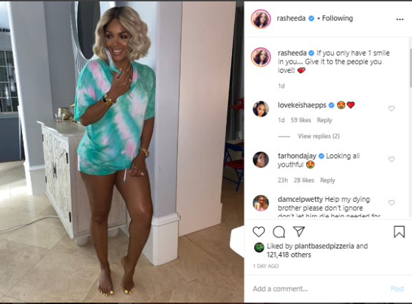 Okay Legz Rasheeda Frost Fans Go Bananas After She Flaunts Her Sexy