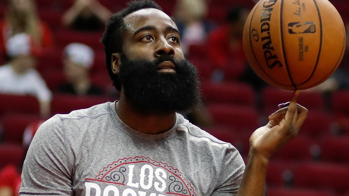 Rockets' James Harden says no political statement with mask