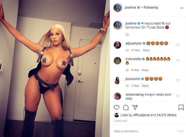 Joseline love and hip hop naked