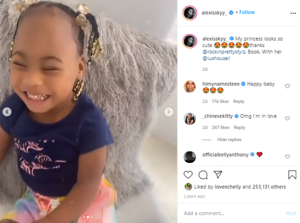 'Hey Pretty Momma': Alexis Skyy Fans Have a Field Day Over Her Daughter ...