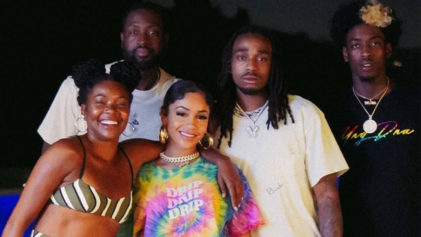 A Vibe': Gabrielle Union Shares Pics of 'Family Time' With Cousin Saweetie, Dwyane Wade, and Quavo