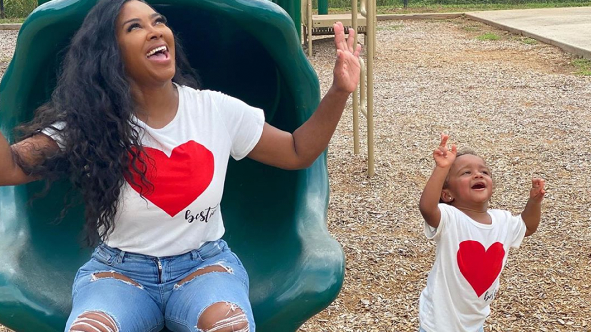 'Is She 2 Already?': Kenya Moore Celebrates Brooklyn Daly's Second Birthday