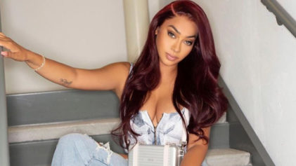 Okayyyy': Megan Thee Stallion and Gabrielle Union Approve of La La's Cherry Red Look