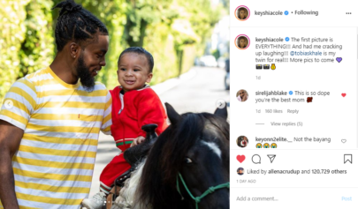 &lsquo;Beautiful Family&rsquo;: Keyshia Cole and Niko Khale Come Together for Their