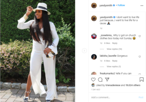 'I'm Classy': Yandy Smith Issues Epic Clapback at a Fan Who Accuses Her