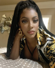 Fans Gush Over Porsha Williams as She Wears Her Versace Shirt for the 'Tenth' Time