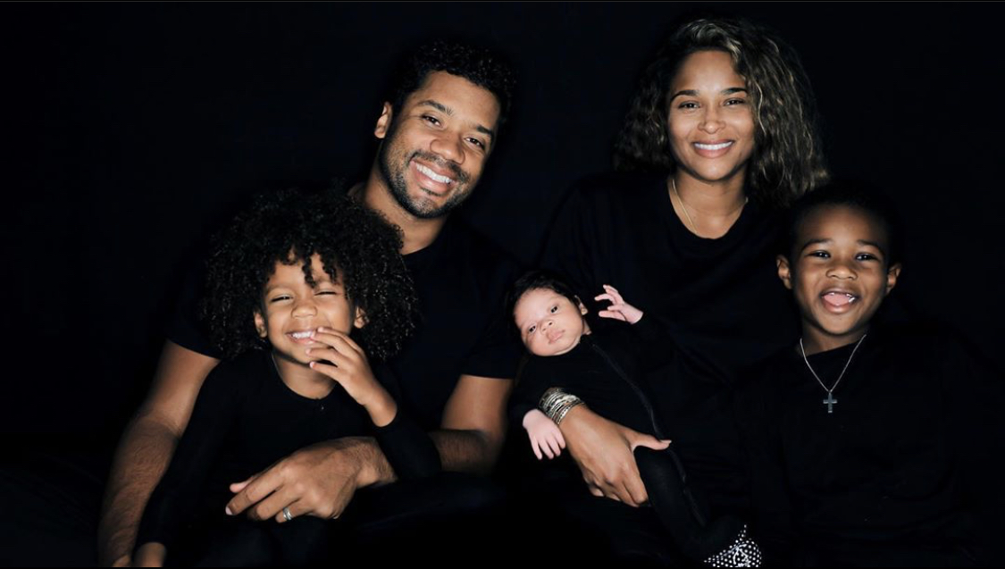 Russell Wilson Shares Adorable Pic Of Himself Bonding With His And ...