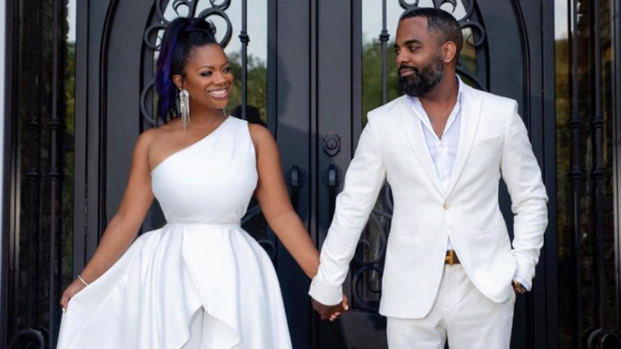 â€˜Black Loveâ€™: Fans Gush Over Kandi Burruss and Husband Todd Tucker's White Ensemble Photo Shoot