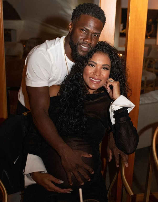 Kevin Hart and Eniko Hart 