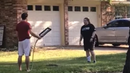 â€˜Mind Your Business Ladyâ€™: White Woman Gets Unexpected Response from Texas Man Defending Neighbor's  Black Lives Matter Flag