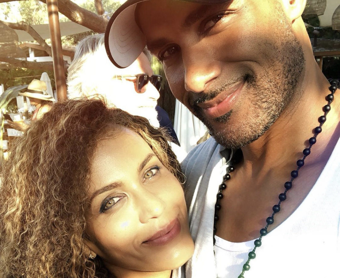 Love this photo of Boris Kodjoe and Nicole Ari Parker with