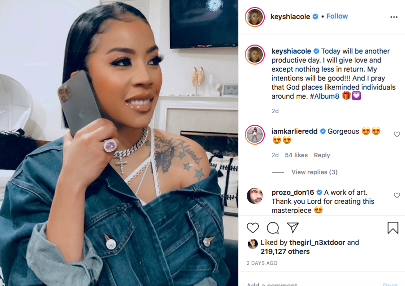 'Real Close': Keyshia Cole Hints That She Is Almost Done With Her