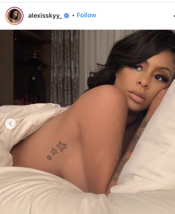 Alexis Skyy‘s sultry new upload left her followers gasping for air on Frida...