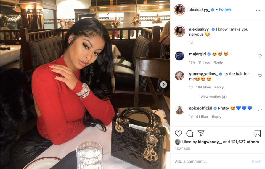 ‘your Face Makes No Sense Alexis Skyy Leaves Fans Speechless After