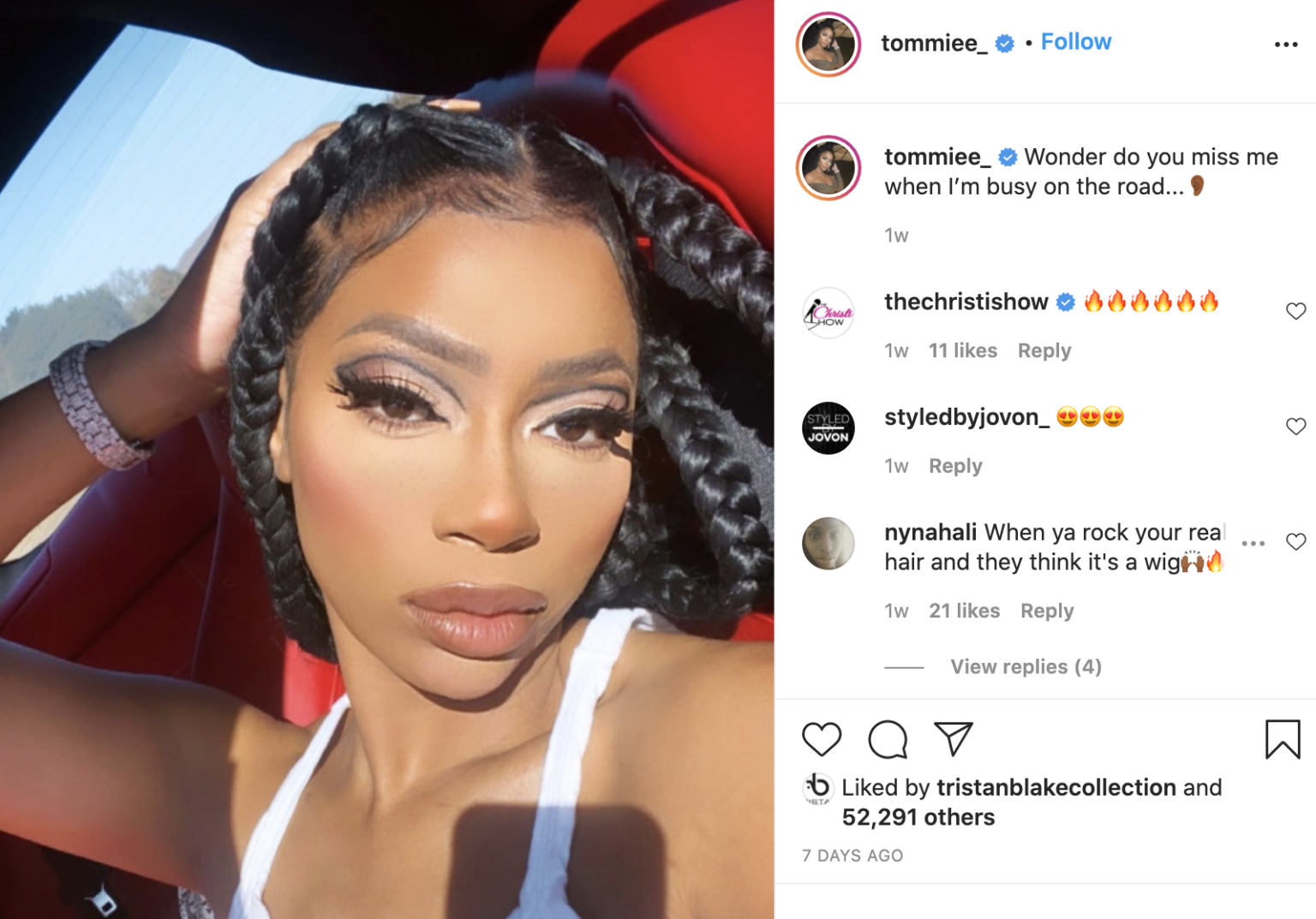 You Didnt Have To Do That Sis Tommie Lee Shocks Fans Cuts Her Hair In Video To Prove A Point 5324