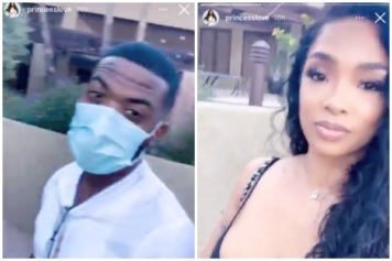 Princess Love Shares Video With Ray J