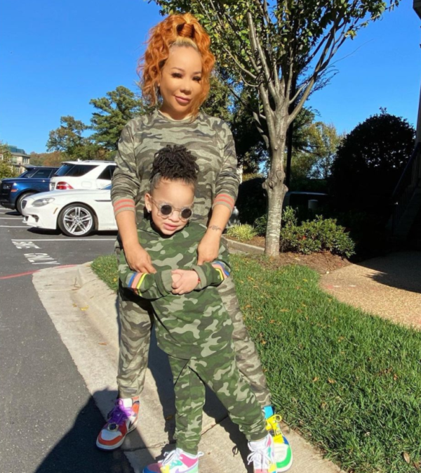 ‘i Want To Sleep In My Old Spot Tiny Harris Shares Video Of Her Daughter Heiress Being Jealous