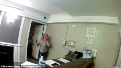 You're Going to Have to Shoot Me, N---a': Video Captures Scissors-Wielding White Woman Challenging Black Cop Before He Fires Two Shots