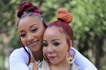 Zonnique Pullins and Tiny Harris
