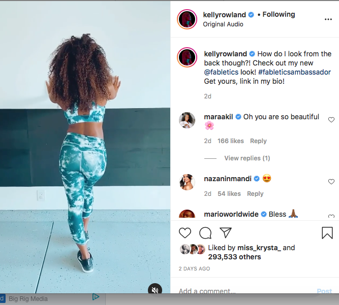 'She Doesn’t Even Look Pregnant from the Back': Kelly Rowland Fans ...