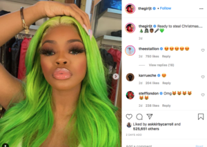 Yes Give Me Grinch: JT Debuts Her Green Tresses on Instagram