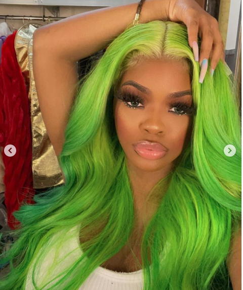 Yes Give Me Grinch JT Debuts Her Green Tresses on Instagram