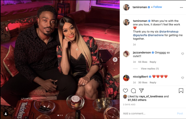 I Can't Imagine Life Without You': Tami Roman and Reggie Youngblood  Celebrate Two Years of Marriage