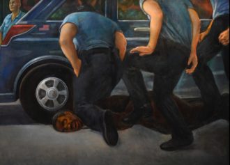 Billboard Depicting Painting of George Floyd's Death Set to Go Up In Minneapolis Is Rejected at 11th Hour Because It Shows 'Acts of Violence'