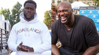 He Scared Him': Fans Crack Up Over Video of Kevin Hart Betting Shaq $1,000 That Son Kenzo Would Be Afraid of Him
