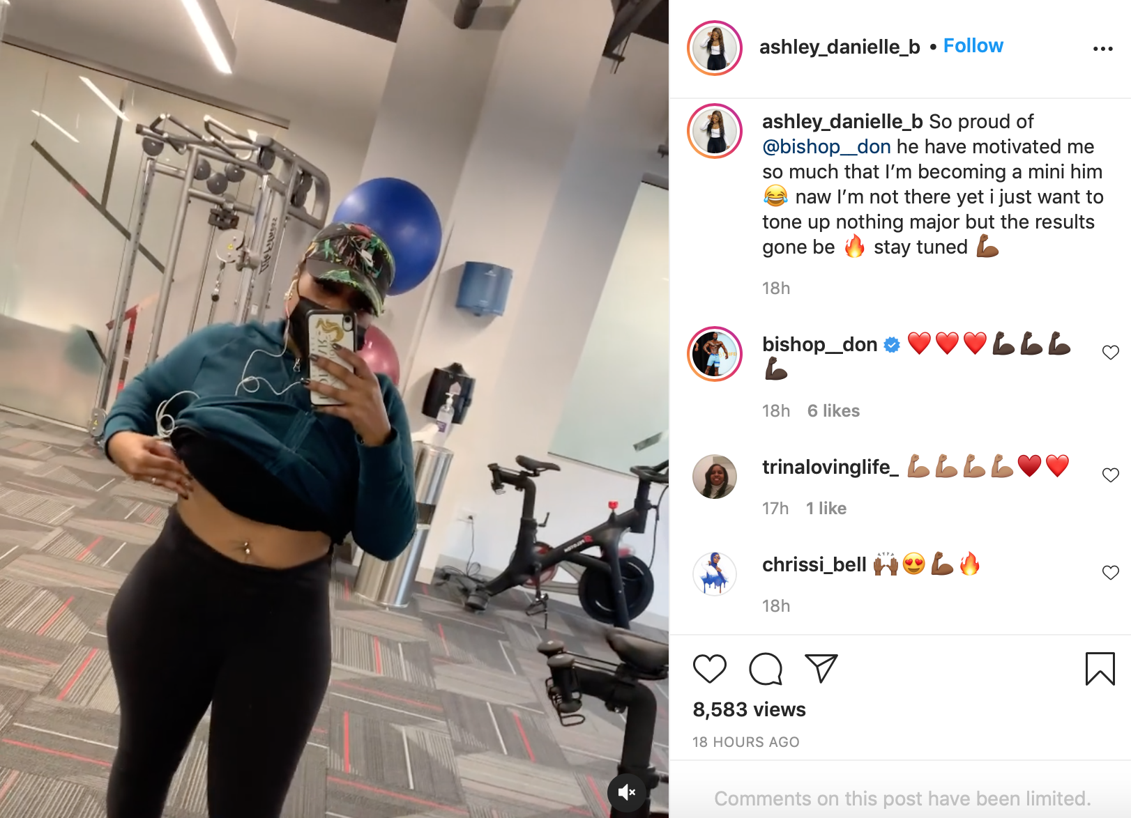 ‘Black Ink Crew: Chicago’ Star Ashley Brumfield Shares Fitness Journey ...