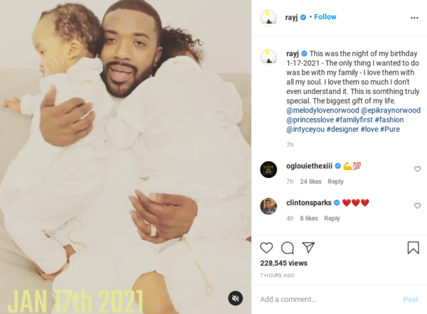 All About The Kids': Ray J Spends His 40Th Birthday With Family, Says 'That's The Only Thing I Wanted To Do'