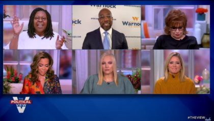 Whoopi Is Not Playing': Meghan McCain Repeatedly Interrupted Senate-Elect Raphael Warnock Until Whoopi Goldberg Put a Stop to It