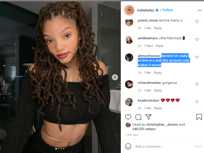 'Step On me' Halle Bailey Has Fans Begging for More of Her Angelic