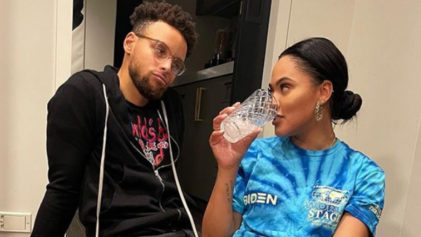 Knock His Cup Over Sis': Ayesha Curry Puts Hubby Steph Curry's Bad Habit on Blast