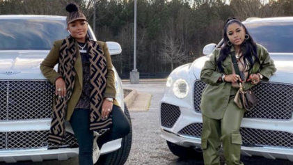 We Love to See It': Toya Johnson and Rasheeda Frost Stunt with Their Bentleys, Fans Deem Them Goals