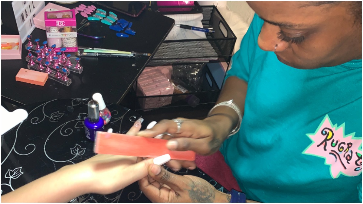 'Upset I Didn't Start Earlier' Florida Nail Tech Grows Nail Business