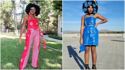 â€˜If Target Don't Contact You Right NOOOOOWWWWâ€™: College Student Goes Viral After Creating Jaw-Dropping Fashions from Shopping Bags