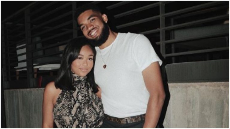 'Sweet of Him': Karl-Anthony Towns Surprises Girlfriend Jordyn Woods ...