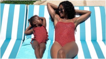 Yâ€™all Are Twins Fr': Ciara and Her Daughter Reveal Matching Pink Hair In Cute Video