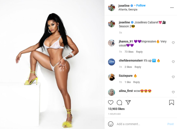 ‘baddest One Out There Joseline Hernandez Sizzles In White Hot Bikini