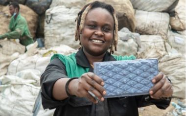 Tired of Being on the Sidelines': Kenyan Engineer Invents Brick 'Five to Seven Times Stronger Than Concreteâ€™ from Plastic Waste to Tackle Pollution Problem
